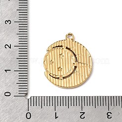 304 Stainless Steel Pendants&nbsp;LS-STAS-B120-05G-01