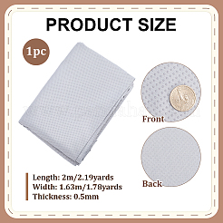 ポリエステル滑り止め生地  DIYクラフト  グレー  2000x1630x0.5mm&nbsp;DIY-WH0899-924C