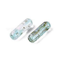 Picasso Transparent Glass Bugle Beads&nbsp;SEED-N010-02A-01