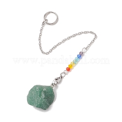 Raw Rough Natural Gemstone Dowsing Pendulums&nbsp;PALLOY-JF05237