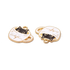 Alloy Enamel Pendants&nbsp;ENAM-C005-15G