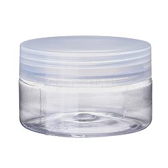 プラスチックビーズコンテナ  コラム  透明  4.2x6.7cm  容量：80ml（2.7液量オンス）&nbsp;CON-D004