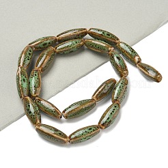 Handmade Porcelain Beads Strands&nbsp;PORC-B002-03