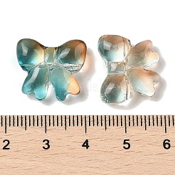 Transparent Spray Paint Glass Beads&nbsp;GLAA-Z011-02F