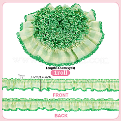 5Yards Polyester Ruffled Trimming&nbsp;DIY-PH0038-31B