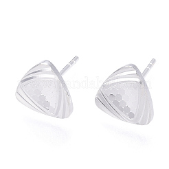 925 Sterling Silver Stud Earrings&nbsp;STER-T004-52S
