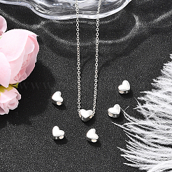 6Pcs 925 Sterling Silver Beads&nbsp;STER-BBC0008-76