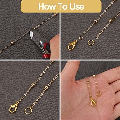 Brass Satellite Chains&nbsp;JX302A