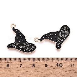 Halloween Theme Alloy and Enamel Pendants&nbsp;ENAM-T021-30E-02
