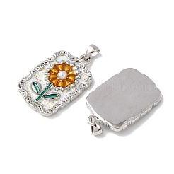 Brass Enamel Pendants&nbsp;KK-C143-49P