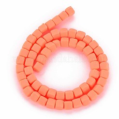 Handmade Polymer Clay Beads Strands&nbsp;X-CLAY-T020-09G