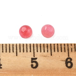 天然なヒスイカボション  半円  染め  4x2~2.5mm&nbsp;G-H309-03-67