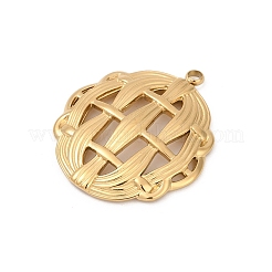304 Stainless Steel Pendants&nbsp;STAS-C121-17G