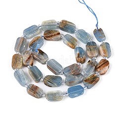 Natural Blue Calcite Beads Strands&nbsp;G-T138-26A-13