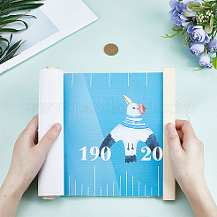 Ocean Theme Removable Height Chart for Kids&nbsp;AJEW-WH0165-69A