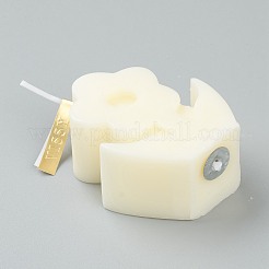 Flower Shaped Aromatherapy Smokeless Candles&nbsp;DIY-C001-02C