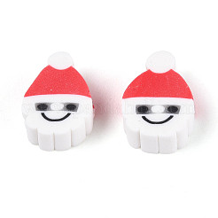 Christmas Theme Handmade Polymer Clay Beads&nbsp;X-CLAY-S091-75