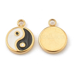 Fashion 304 Stainless Steel Enamel Charms&nbsp;STAS-Z009-10G