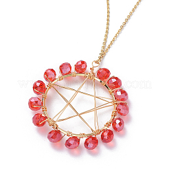 Pendant Necklaces&nbsp;NJEW-JN02620-01