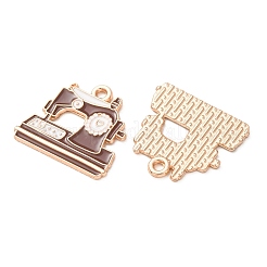 Alloy Enamel Pendants&nbsp;AL-CBA2679-02KCG-02