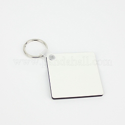 Sublimation Double-Sided Blank MDF Keychains&nbsp;LS-ZXFQ-PW0001-045