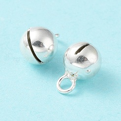 925スターリングシルバーペンダント  響き渡る鐘の魅力  銀  9x6.2x6.3mm  穴：1.7mm&nbsp;STER-K174-01C-S