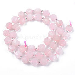 Natural Madagascar Rose Quartz Beads Strands&nbsp;G-R482-30-8mm