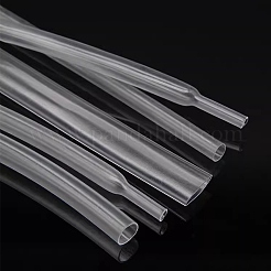 PEケーブルスリーブ100個  熱収縮チューブ 絶縁 滑り止め 防水  透明  100x2.5~21.5mm&nbsp;DIY-WH20081-022