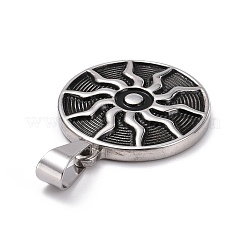 304 Stainless Steel Pendants&nbsp;STAS-G195-35