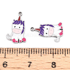 304 Stainless Steel Enamel Charms&nbsp;STAS-L022-289P
