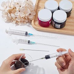プラスチック製精密な液体ディスペンスツール鈍針  ミックスカラー  125x115x11.5mm  24個/箱&nbsp;TOOL-BC0005-62