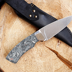 炭素繊維シート  ナイフハンドル作り用  長方形  グレー  135x41x1mm&nbsp;DIY-WH0488-94