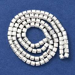 Electroplated Synthetic Non-Magnetic Hematite Beads Strands&nbsp;G-U003-18B-01