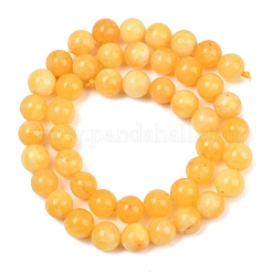 Natural Dyed White Jade Beads Strands&nbsp;GG-CBAEB22-B01-8mm-12