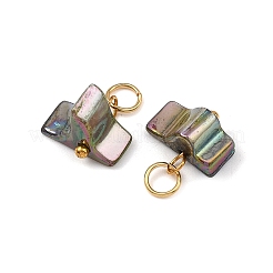 AB Color Natural Freshwater Shell Pendants&nbsp;PALLOY-JF05877