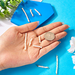 9Pcs Potato Pearl Connector Charms&nbsp;PALLOY-TA00130