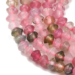 Natural Multicolor Tourmaline Beads Strands&nbsp;G-D110-C02-04