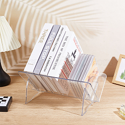 Plastic Desktop Bookcase File Folder Holders&nbsp;OFST-WH0050-008A