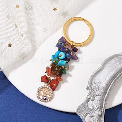 Alloy Enamel Pendant Keychain&nbsp;KEYC-JKC00699-01