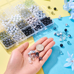 500Pcs 20 Styles Glass Beads Sets&nbsp;GLAA-TA0002-96