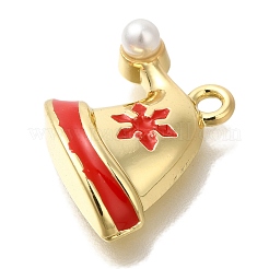 Christmas Theme Alloy Enamel Pendants&nbsp;ENAM-B025-01B-01G