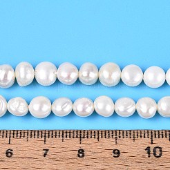 Natural Cultured Freshwater Pearl Beads Strands&nbsp;PEAR-N014-06D-01