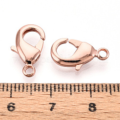 Brass Lobster Claw Clasps&nbsp;KK-YW0004-01C-RG