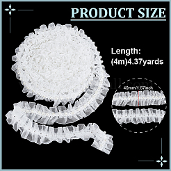 4M Polyester Pleated Ribbon&nbsp;OCOR-PH0006-76