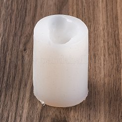 イースター島のモアイの頭のDIYキャンドルシリコン型  香りのよいキャンドル作りに  ホワイト  48x61mm&nbsp;CAND-NH0001-03A