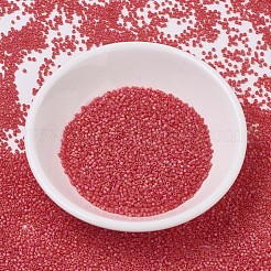 MIYUKIデリカビーズ  シリンダー  日本製シードビーズ  11/0  （db0856)マット透明赤オレンジab  1.3x1.6mm  穴：0.8mm  約2000PCS /ボトル  10 G /ボトル&nbsp;SEED-JP0008-DB0856