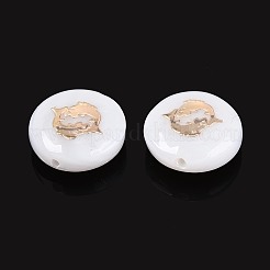 Natural Freshwater Shell Beads&nbsp;SHEL-N037-02C-G