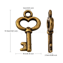 Gifts Ideas for Her Tibetan Style Alloy Charms&nbsp;MLF11975Y-NF