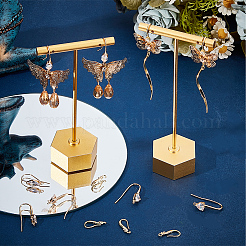 16Pcs 4 Style Brass Earring Hooks&nbsp;KK-BBC0012-53