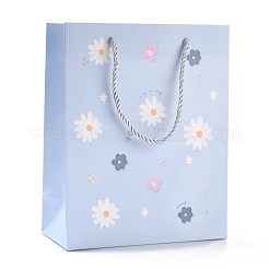 Rectangle with Flower Pattern Paper Bags&nbsp;CARB-F008-01D